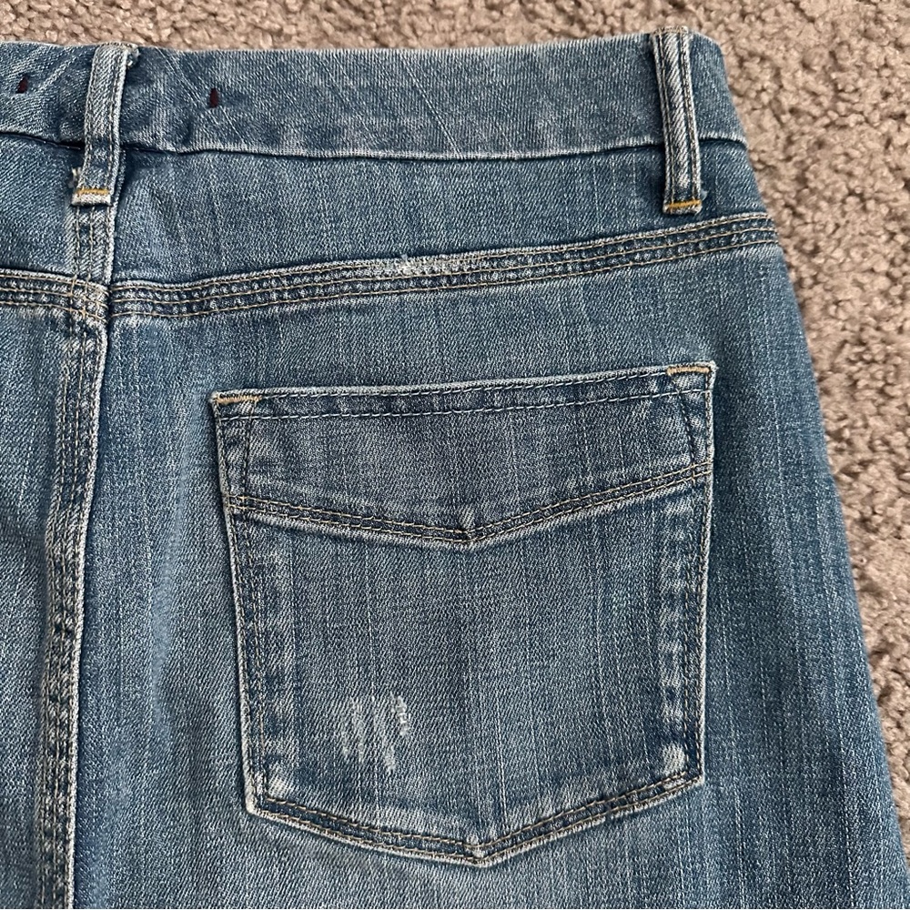 GAP Blue Denim A-Line Skirt - Picture 5 of 11